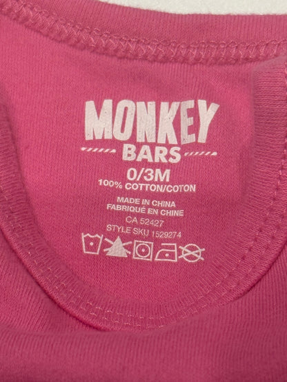 Monkey Bars Cute Smart Dramatic Bodysuit 0/3M