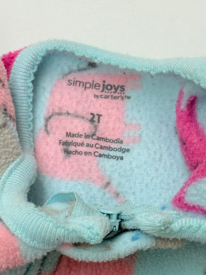 Simple Joys by Carter's Elephant Fleece Sleeper 2T