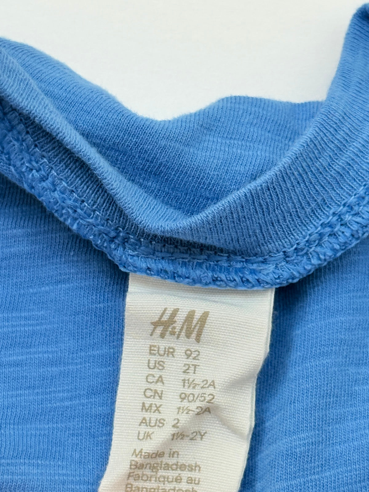 H&M Blue Pocket T-Shirt 2T