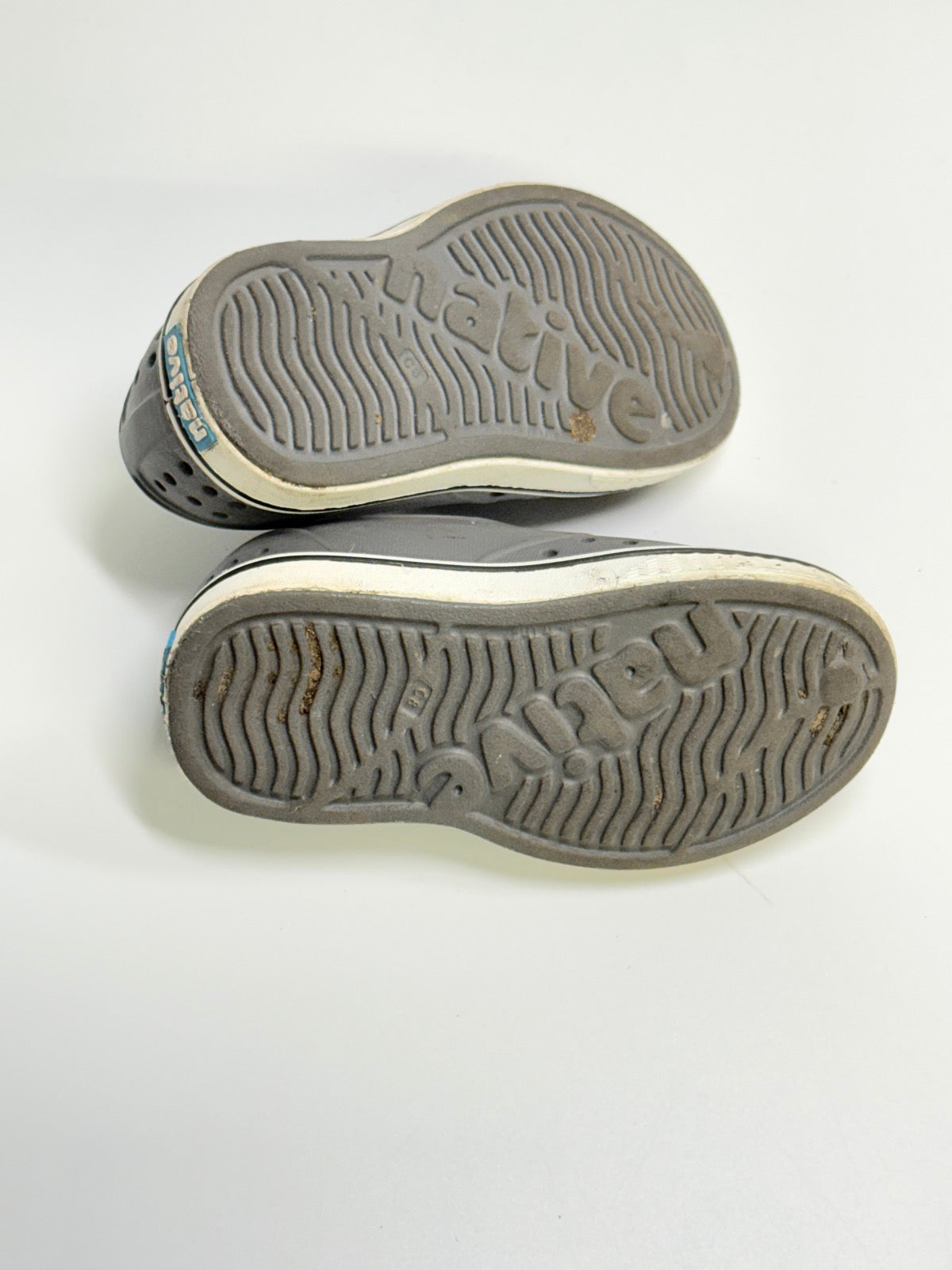 Native Miles Gray Slip-On Shoes C8