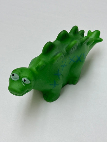 Green Rubber Stegosaurus Dinosaur Toy