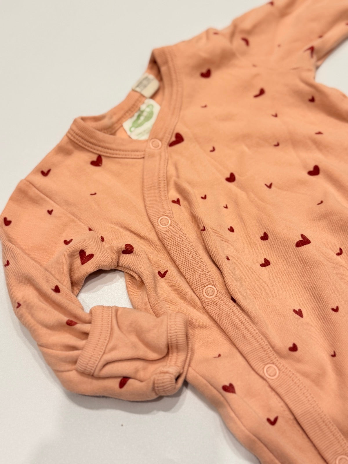 Parade Organics Heart Sleep Gown 0-3M