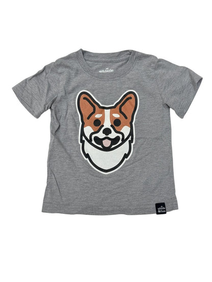 Whistle & Flute Corgi Graphic T-Shirt 2T