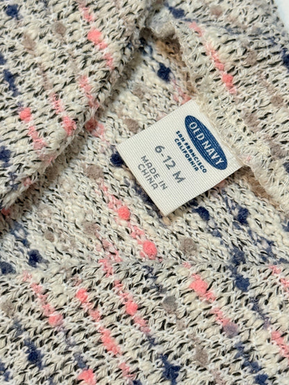 Old Navy Speckled Knit Cardigan 6-12M