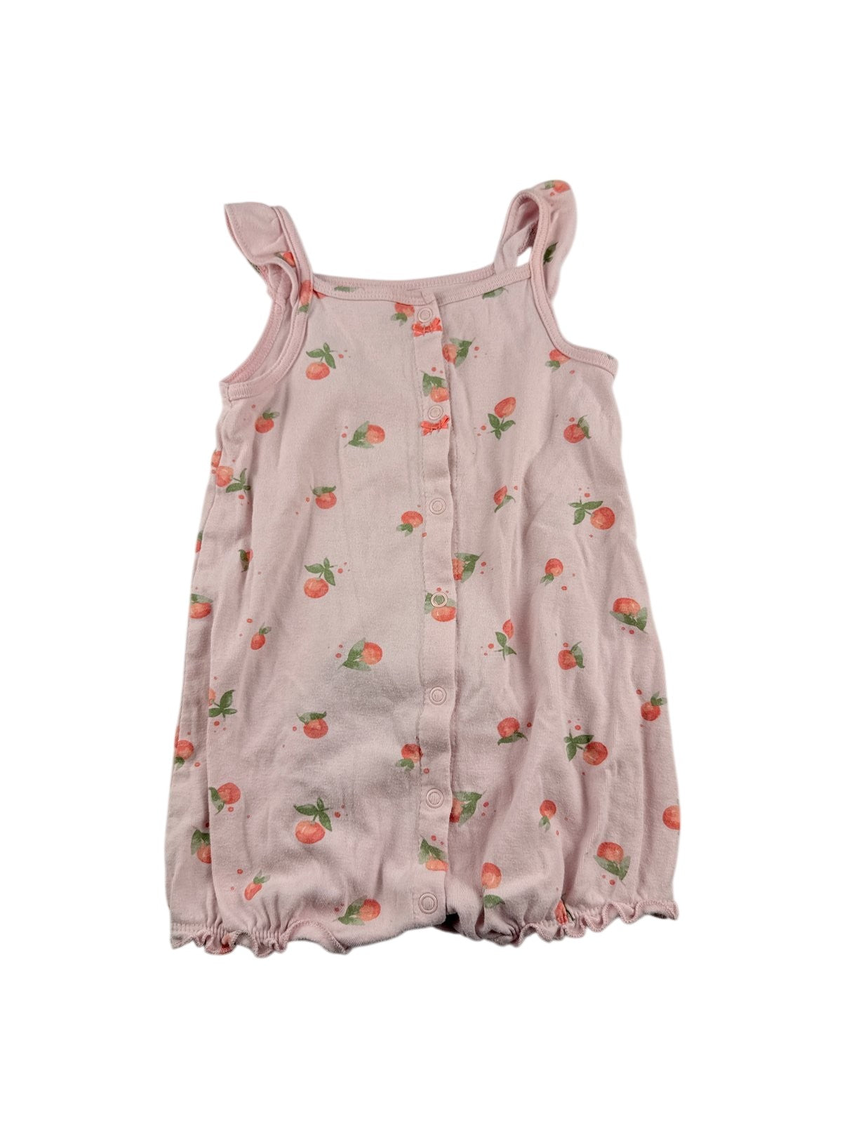 Carter's Peach Print Romper 24M