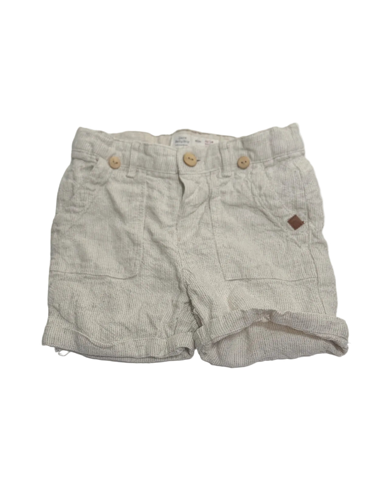 Zara Baby Boy Linen Shorts 12-18m