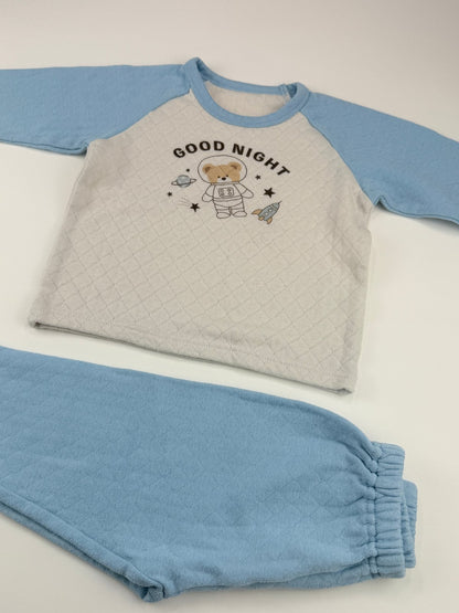 Nishimatsuya Good Night Bear Pajamas Size 12-18M
