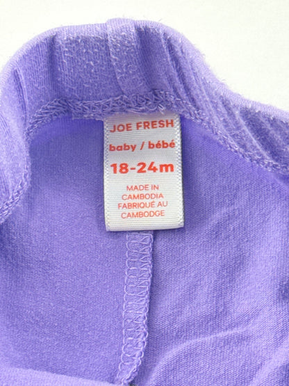 Joe Fresh Purple Leggings 18-24M