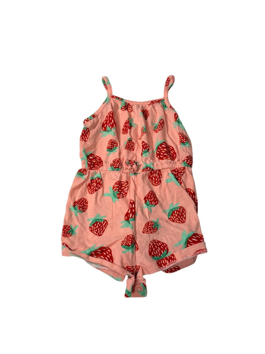 Old Navy Strawberry Print Romper 18-24M