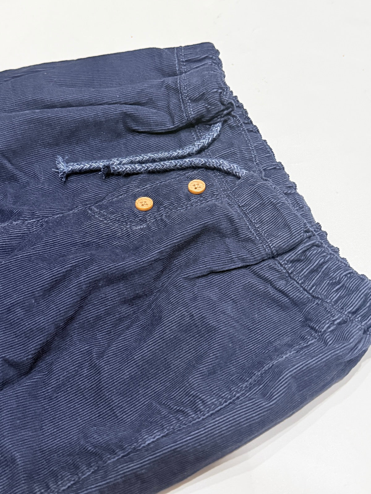 H&M Navy Corduroy Lined Pants 12M