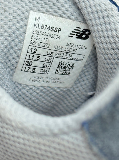 New Balance 574 Grey Sneakers Size 12