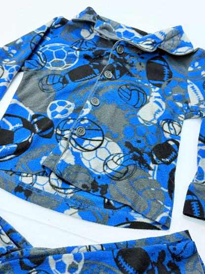 George Sports Fleece Pajama Set 3T