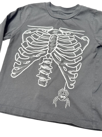Joe Fresh Skeleton Ribcage Spider T-Shirt 4T