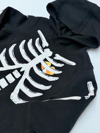 Old Navy Skeleton Hoodie Size 2T