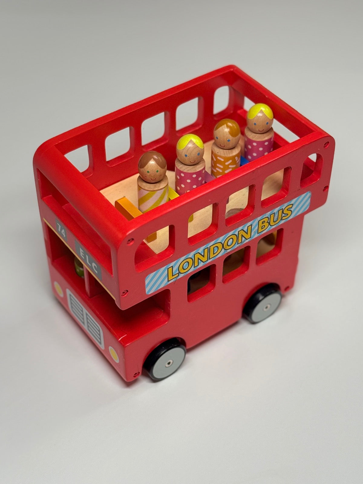 ELC London Double Decker Bus Wooden Toy