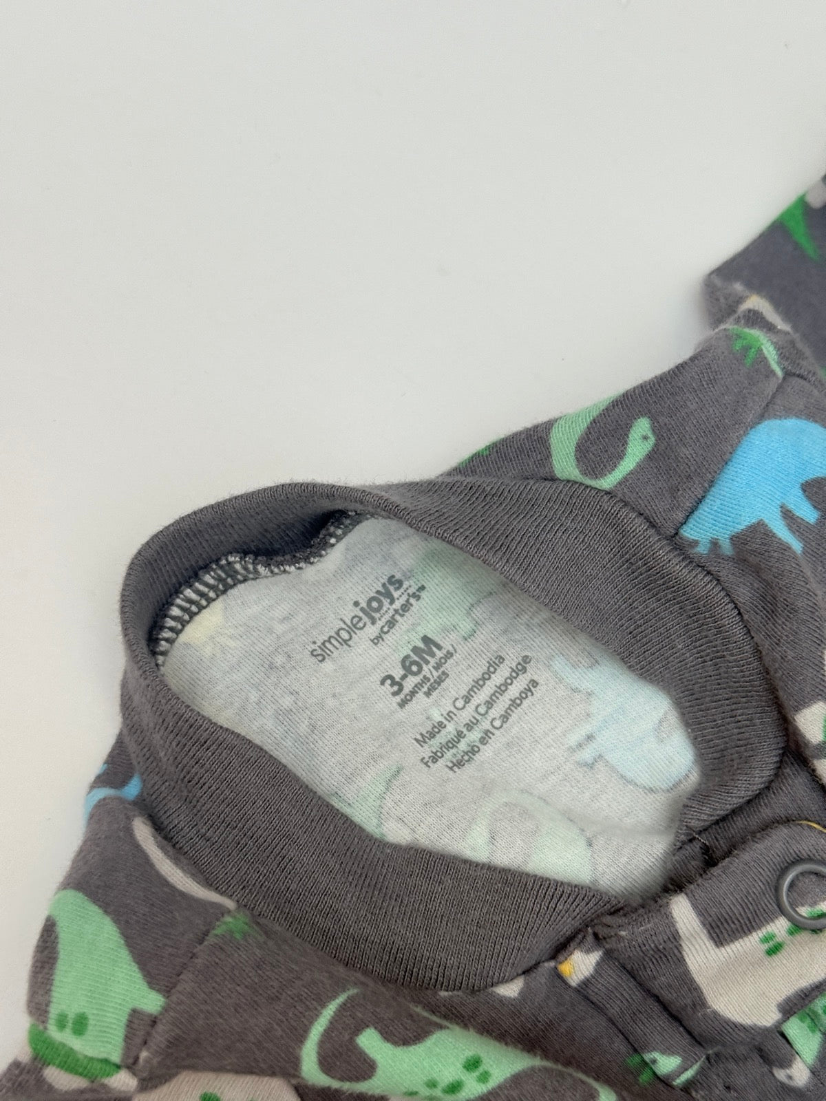 Simple Joys by Carter's Dinosaur Sleeper 3-6M