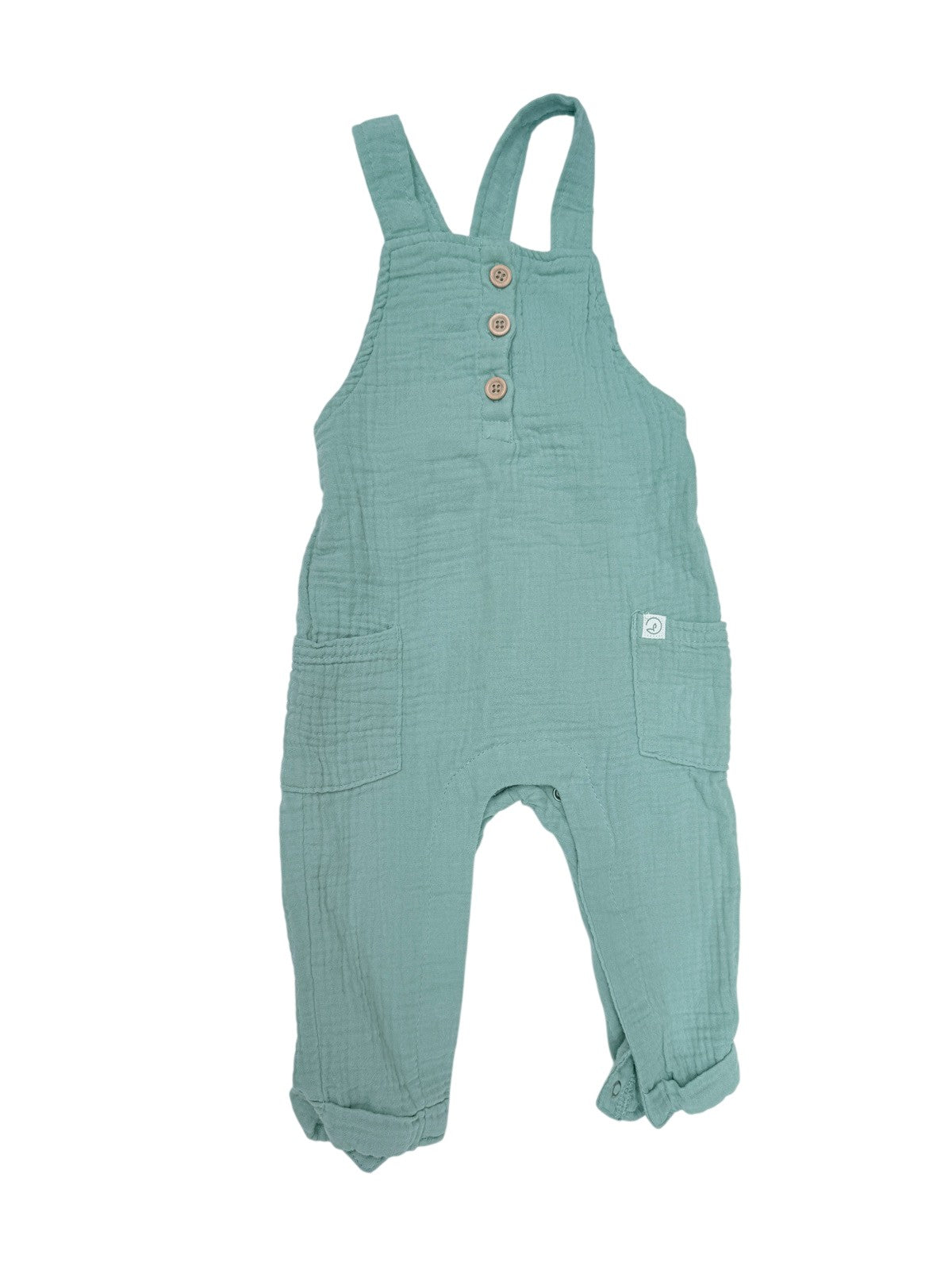Little Planet by Carter's Muslin Overall 9m