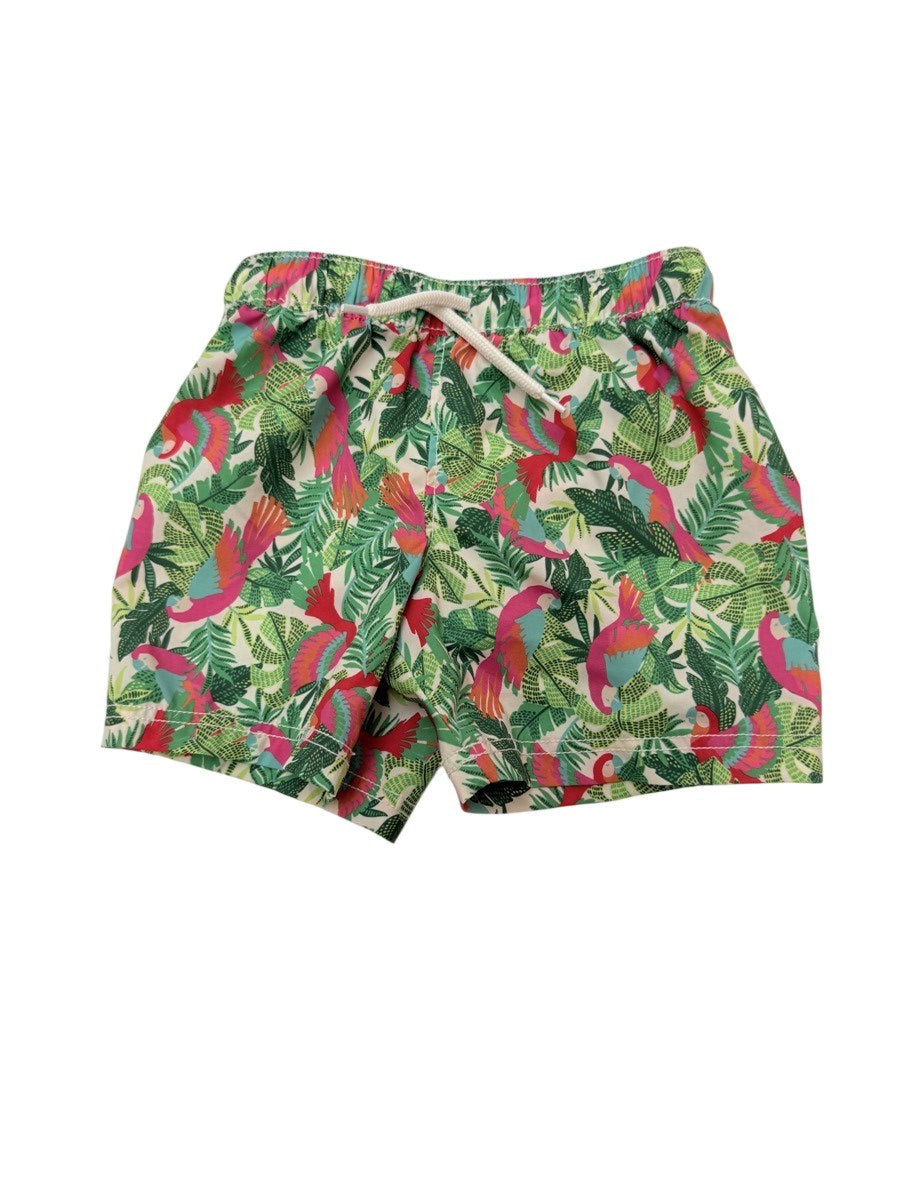 Parrot Tropical Print Shorts 18-24M