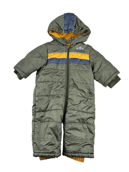 Roots 73 Olive Green Hooded Snowsuit