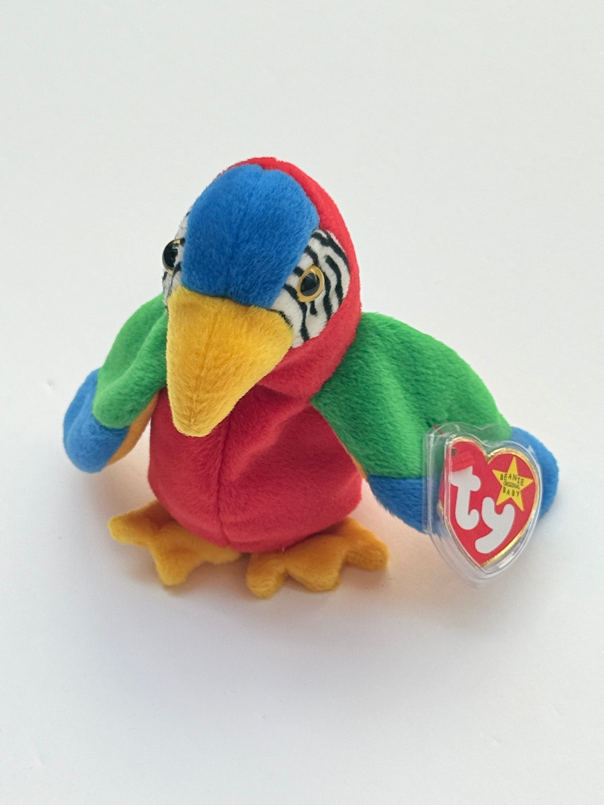 Ty Beanie Baby Jabber the Parrot