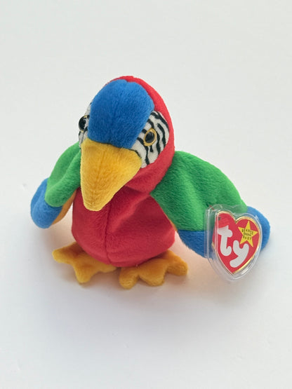 Ty Beanie Baby Jabber the Parrot