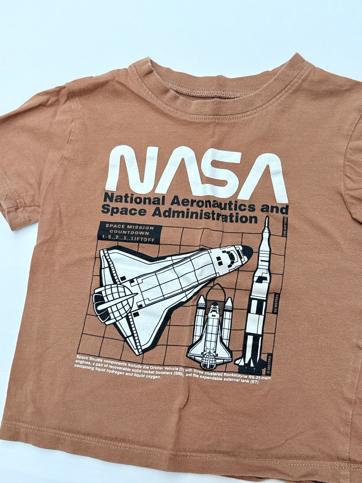 H&M NASA Space Shuttle T-Shirt 2T