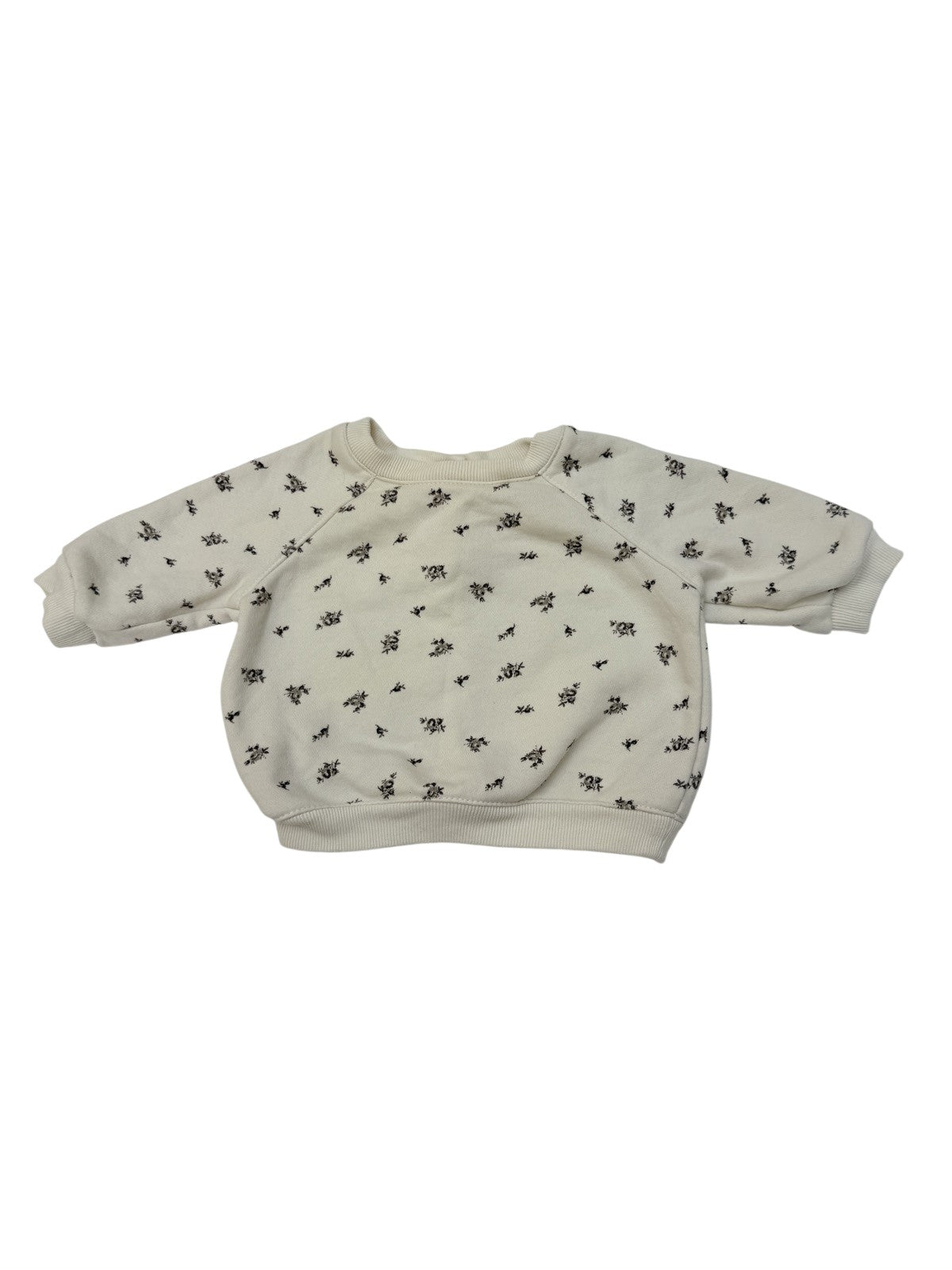 Baby Gap Floral Print Sweatshirt 0-3M