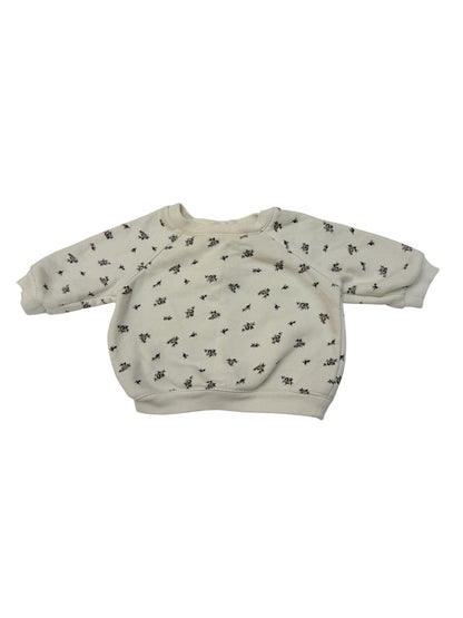 Baby Gap Floral Print Sweatshirt 0-3M