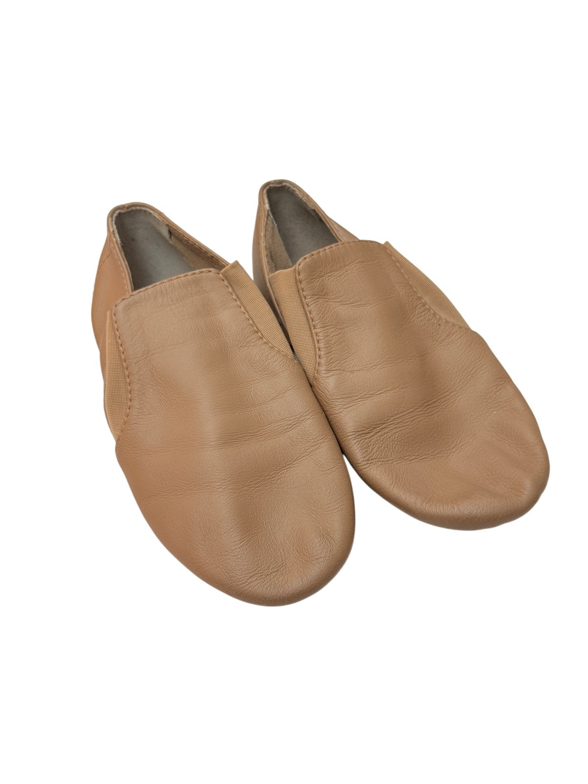 Bloch Tan Leather Jazz Shoes Size 12