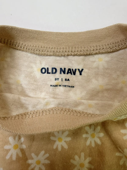 Old Navy Daisy Print T-Shirt 5T