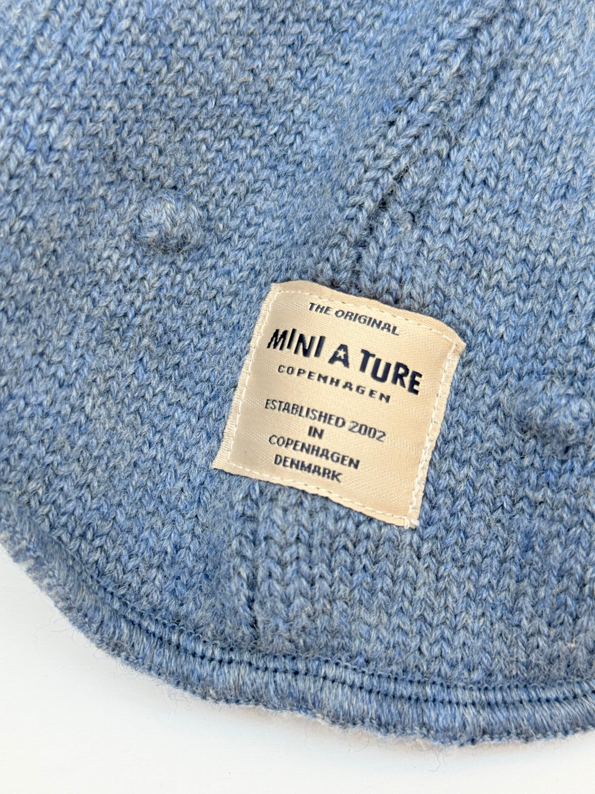 Mini A Ture Merino Knit Hood Balaclava Hat 2-3Y
