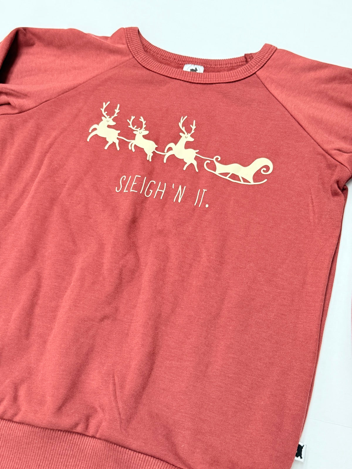 Little & Lively Sleigh'N It Sweatshirt 5T/6T