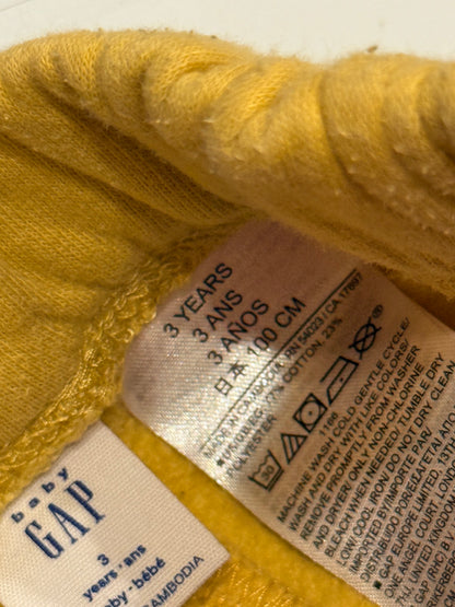 Baby Gap Mustard Yellow Sweatpants Size 3T
