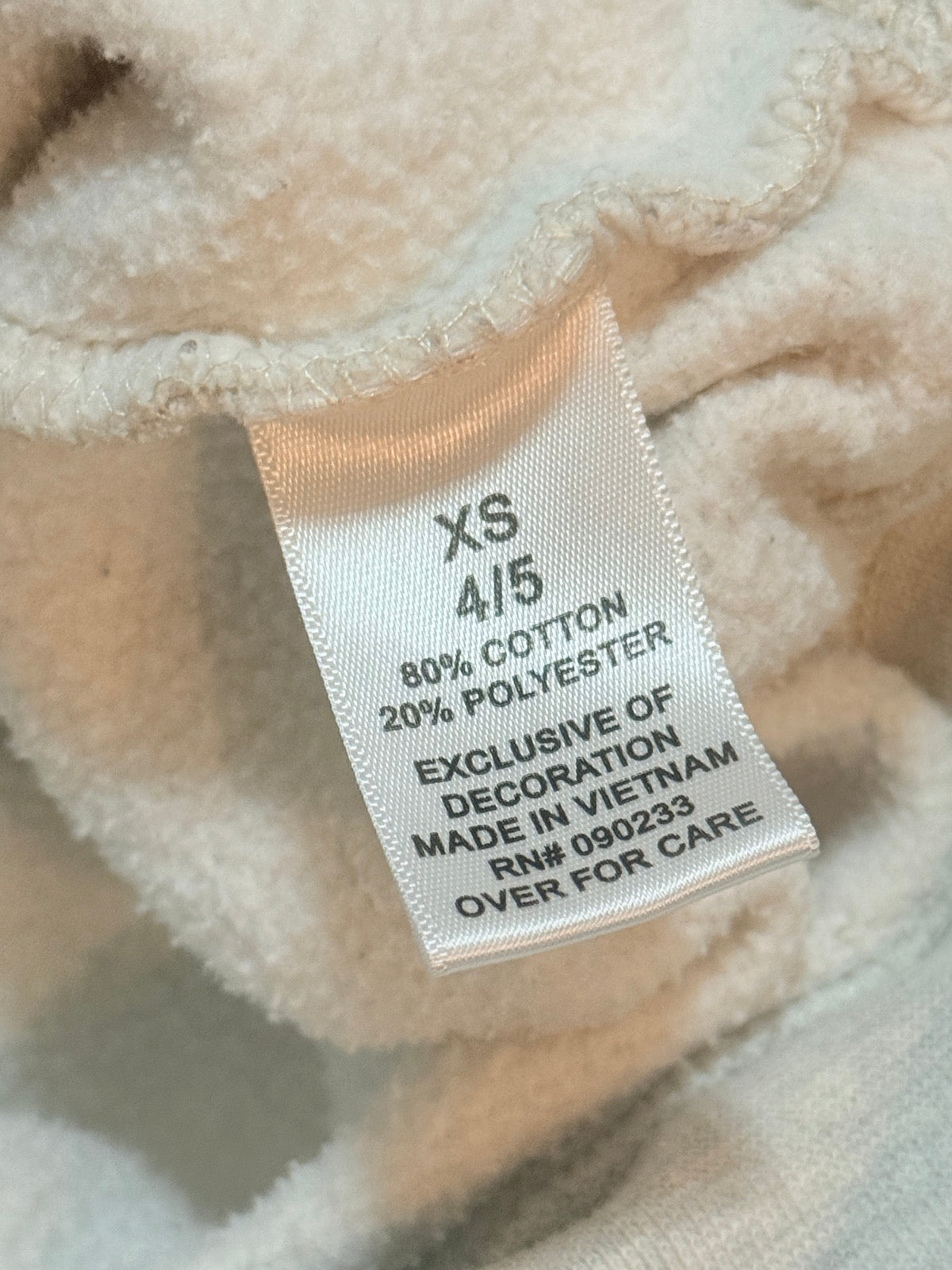 Fear of God Essentials Oatmeal Hoodie XS 4/5