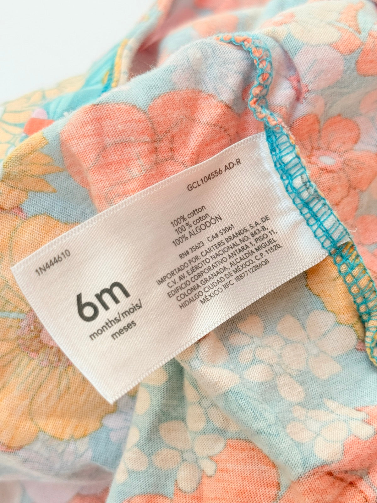 Carter's Floral Baby Dress 6m