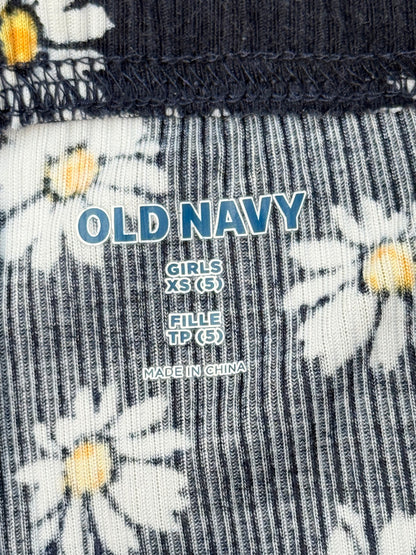 Old Navy Daisy Print Top Shorts Set 5