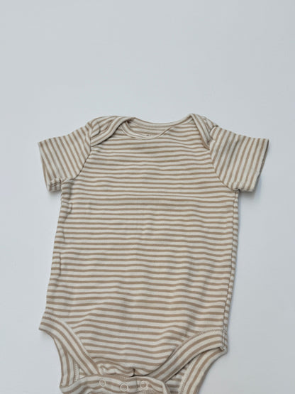 Old Navy Striped Bodysuit 6-12M