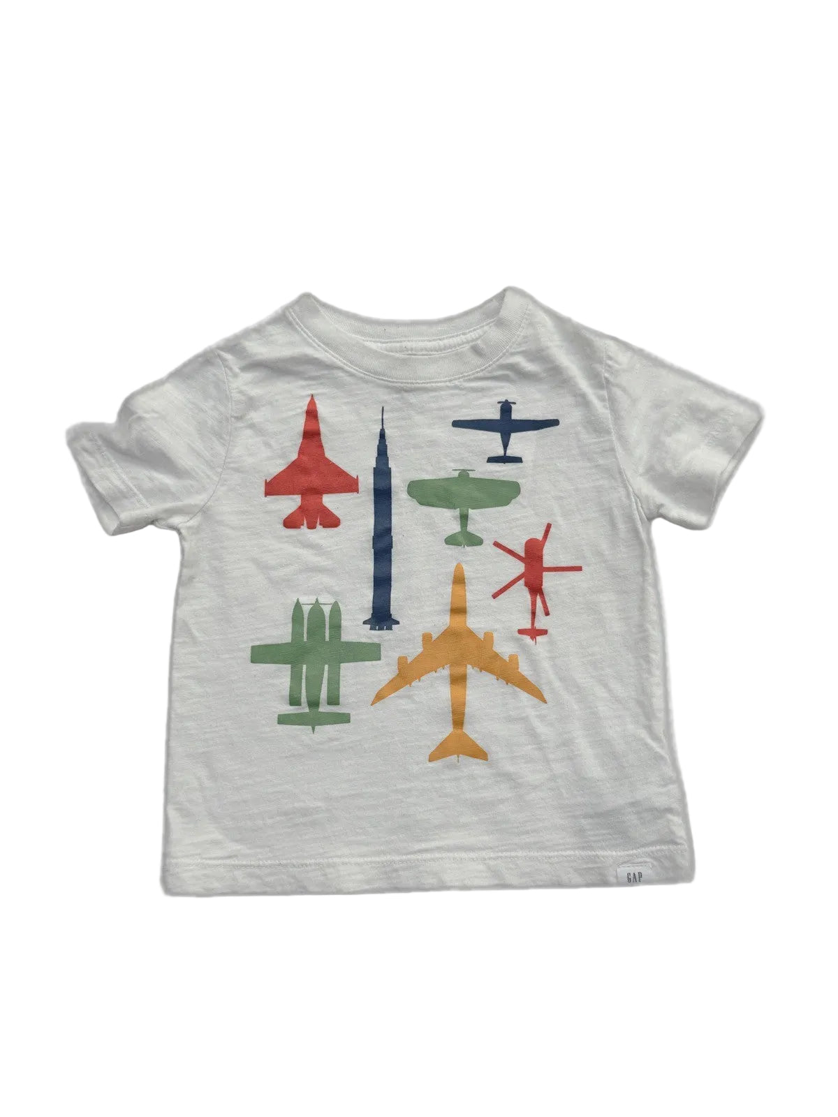 Baby Gap Airplane Graphic T-Shirt 2T