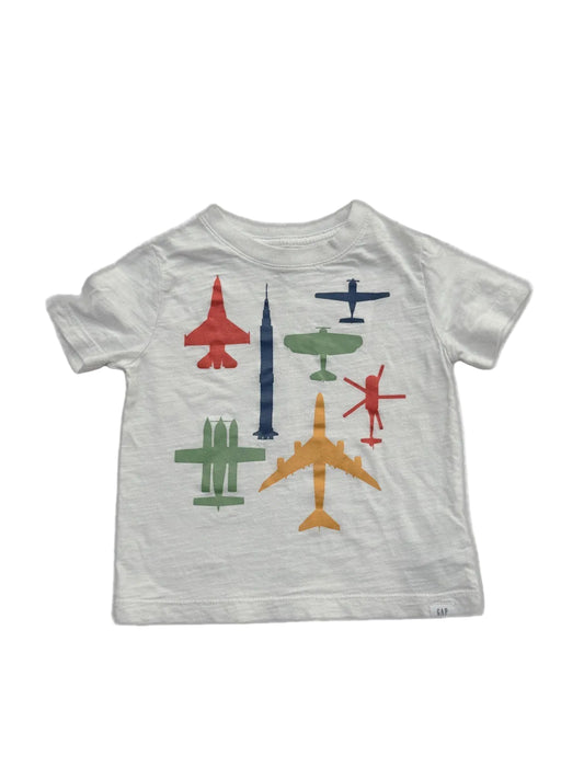 Baby Gap Airplane Graphic T-Shirt 2T