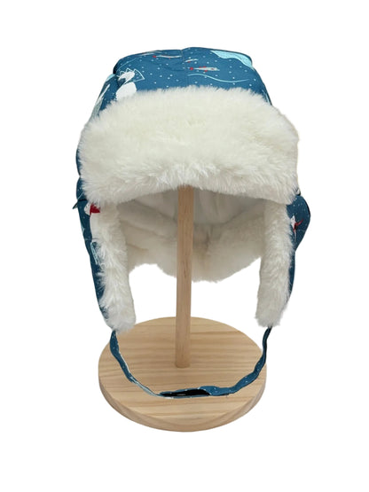 Jan & Jul Arctic Animal Trapper Hat Size L