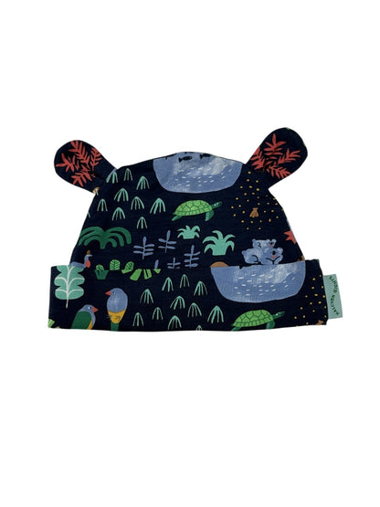 Halcyon Nights Animal Print Baby Hat 6-12M
