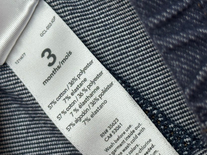 Carter's Dark Wash Denim Jeggings 3m