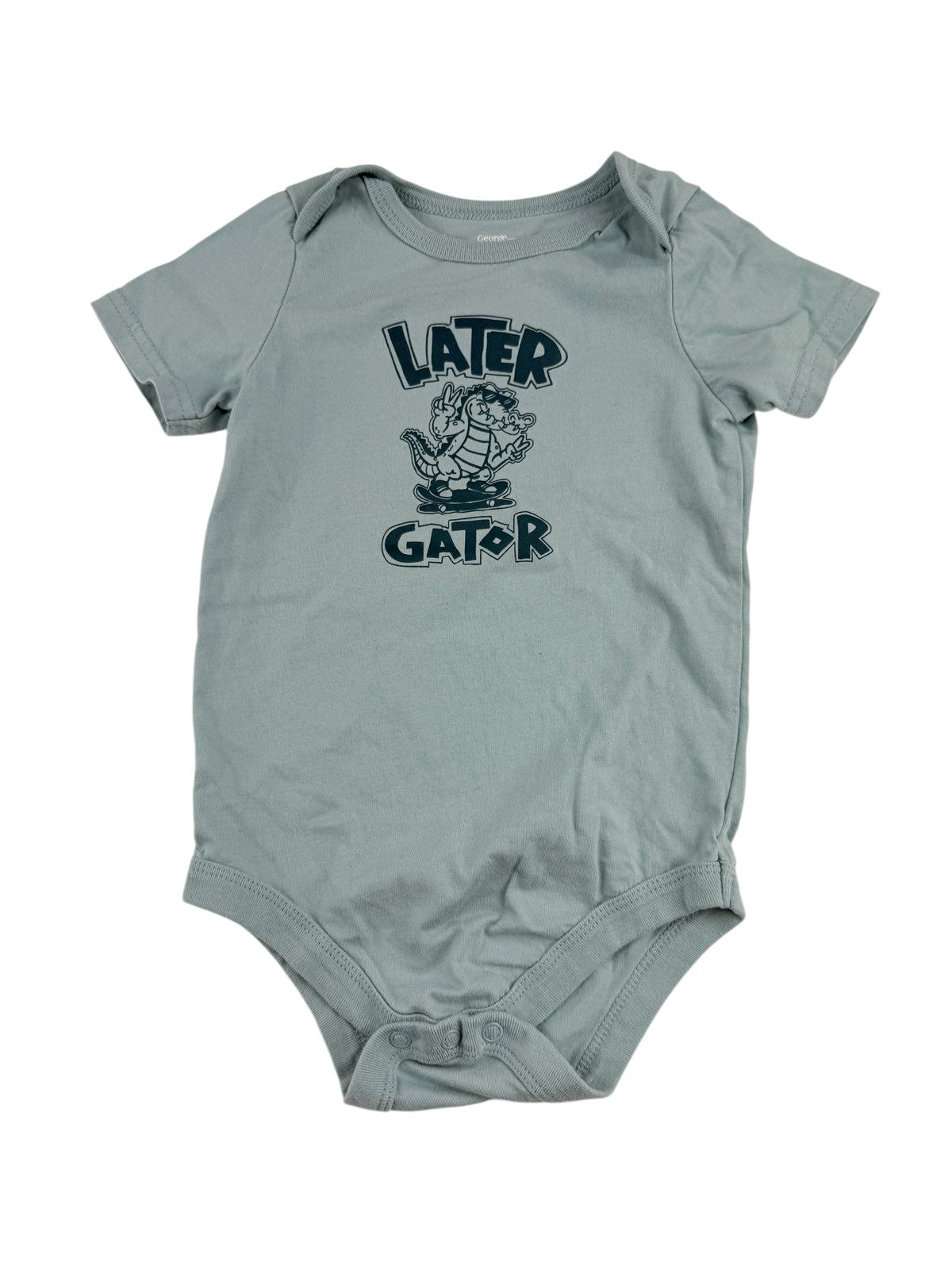 George Baby Later Gator Bodysuit 18-24M