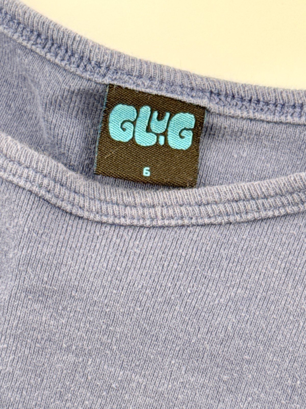 Glug Purple Floral T-Shirt Size 6