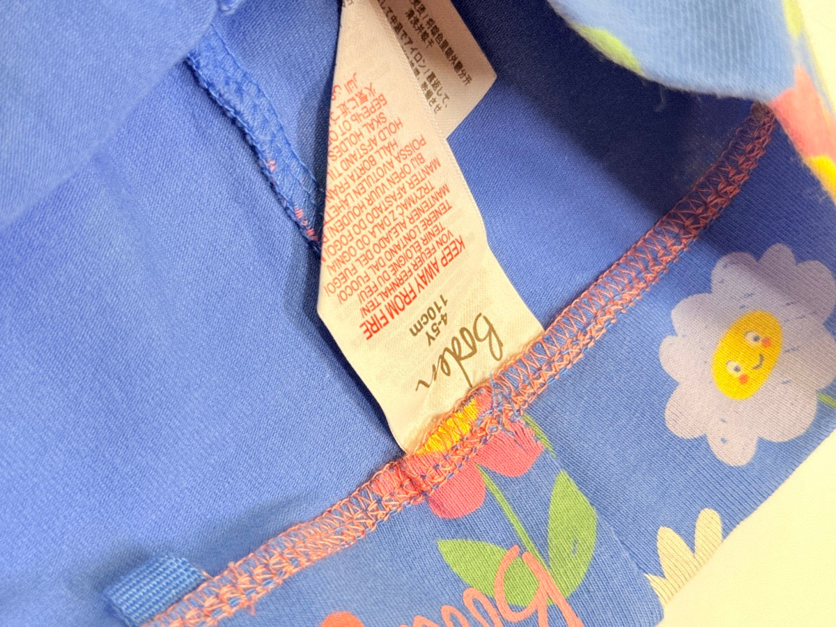 Boden Floral Leggings Girls 4-5Y