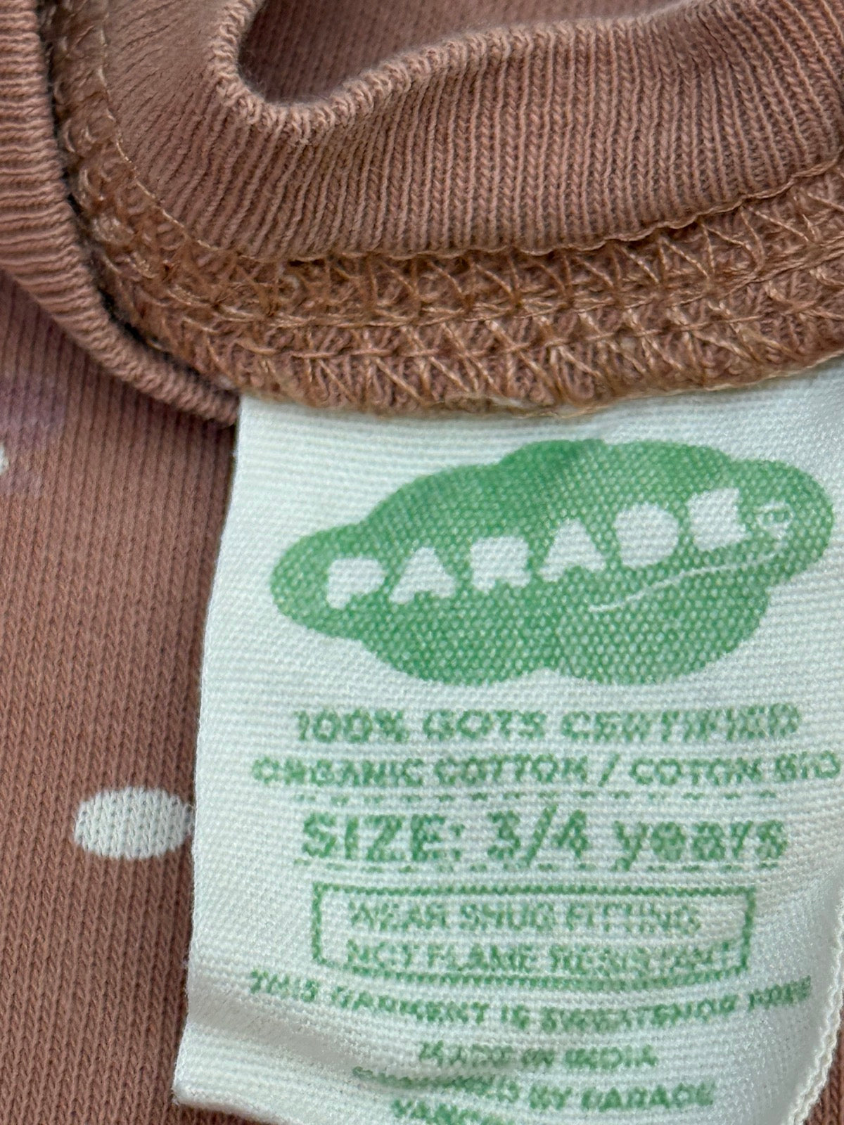 Parade Organic Cotton Chicken Print Pajamas 3/4