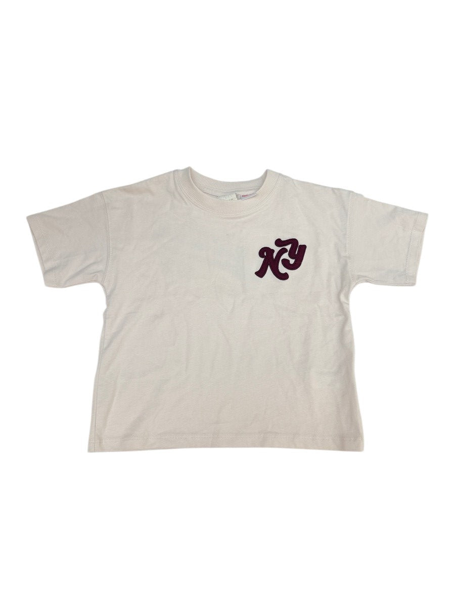 Zara Manhattan 97 Cream T-Shirt 3T
