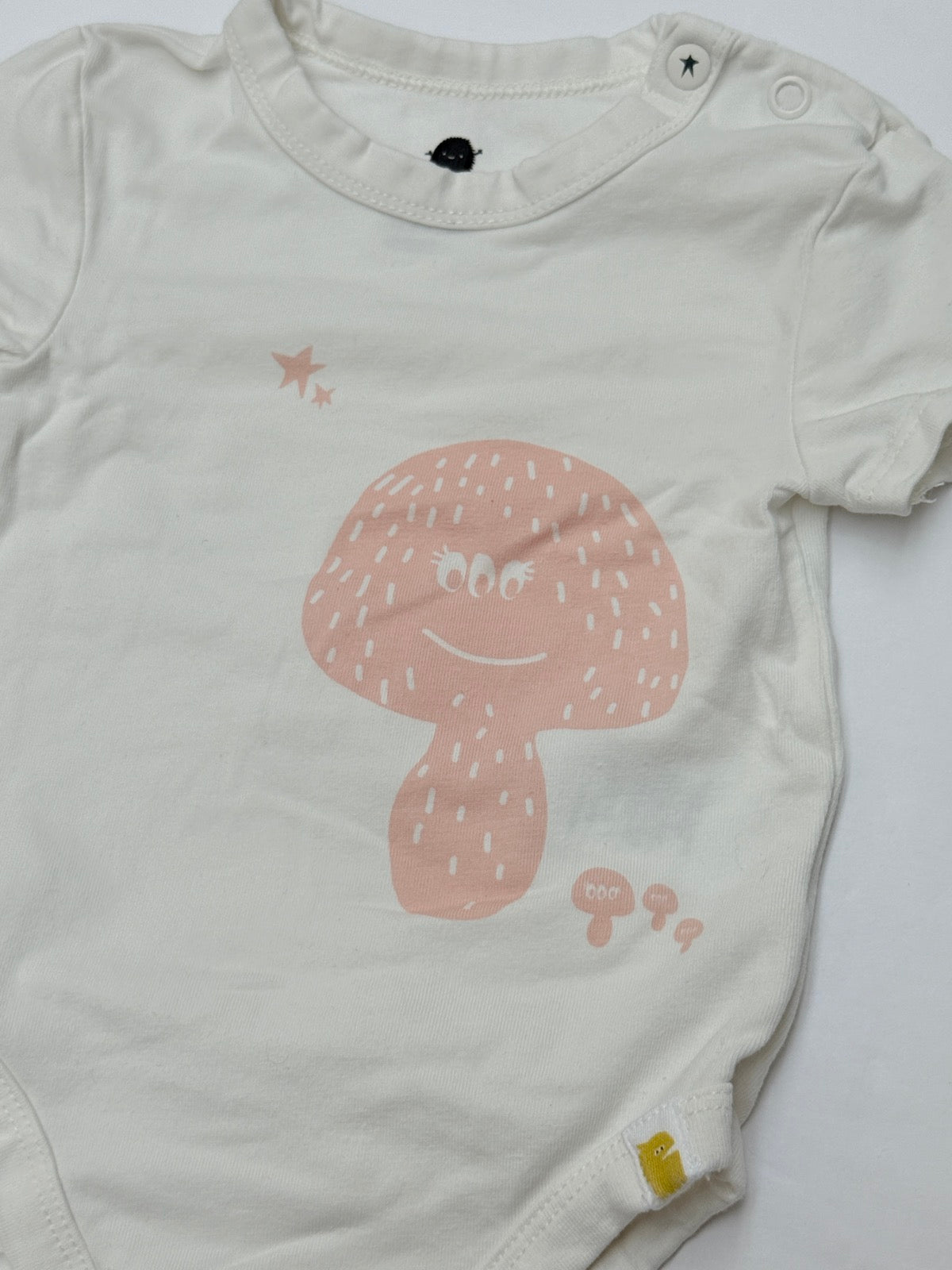 Rise Little Earthling Mushroom Bodysuit 3-6M