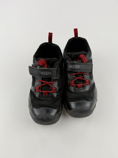 Keen Black Red Waterproof Toddler Sneakers Size 9