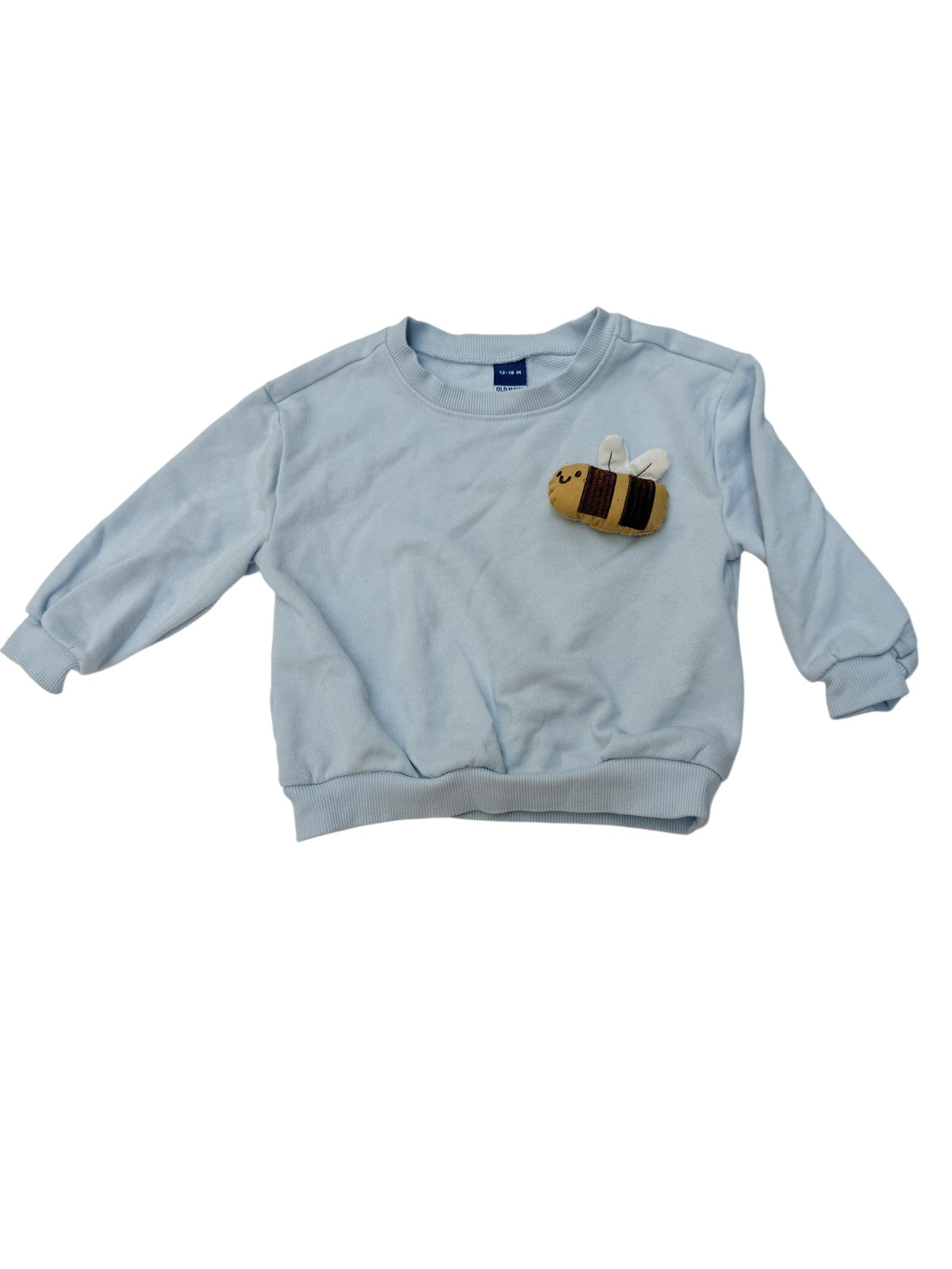 Old Navy Bee Applique Sweatshirt 12-18M